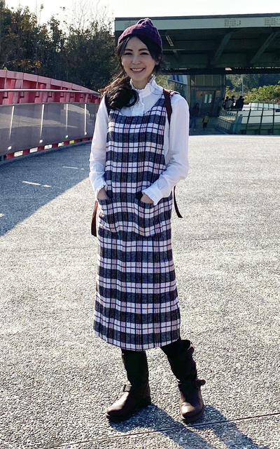 冬季吊帶裙休閒外出