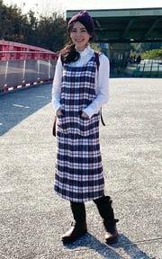 冬季吊帶裙休閒外出