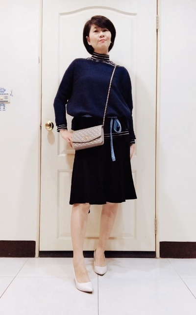 黑+藍