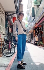 奶茶色與丹寧