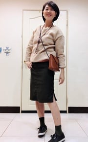 米白+墨綠