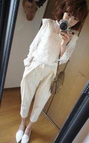 All Lace x All White
