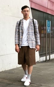 格紋西外