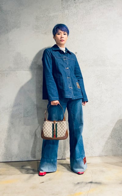 復古look
