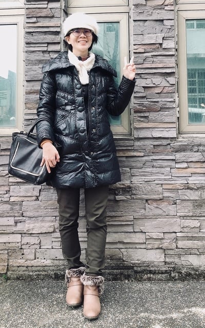 黑白,墨綠