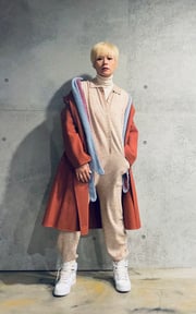 nike dunkhigh 七日穿搭之第六日～～柔軟的針織系列