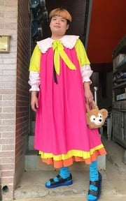 黃粉桃橘藍の胖子