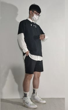 簡約2/3-西裝短褲