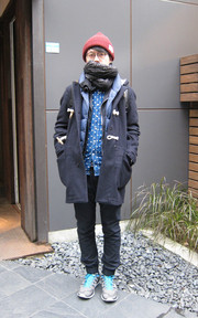 Duffle coat style