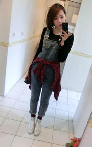 Denim Gallus trousers