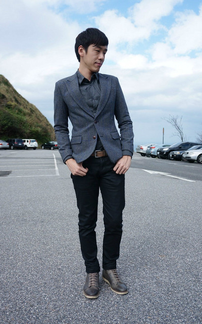 Only Grey and Black