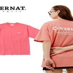 COVERNAT 的 LAYOUT LOGO TEE RED