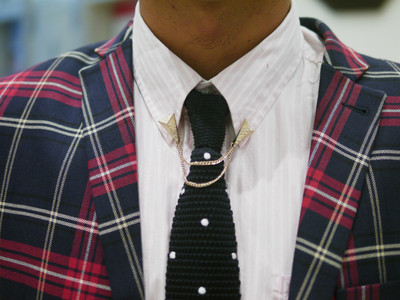 topman 的 领针 针织领带