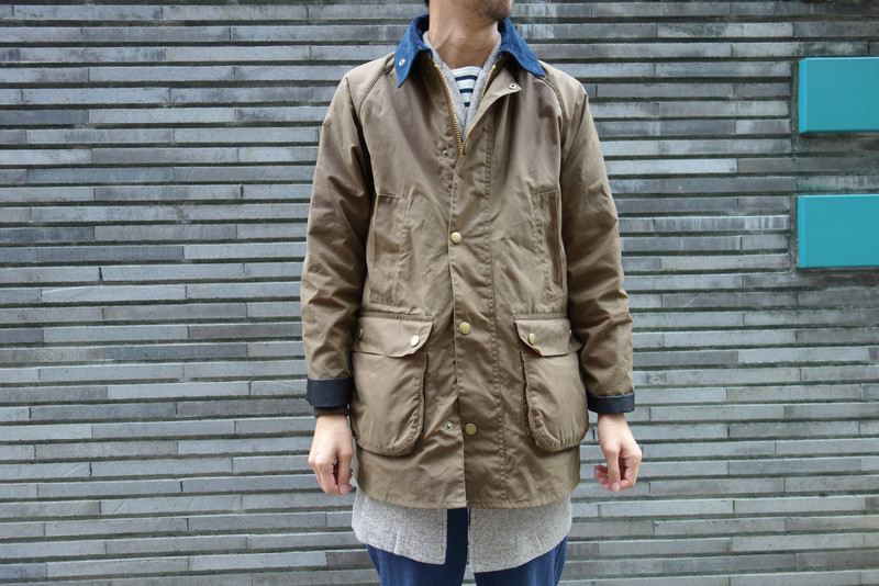 Barbour油布外套的穿搭資訊 Dappei