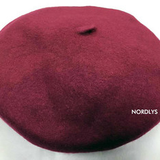 NORDLYS COLLECTION 的 羊毛貝蕾帽