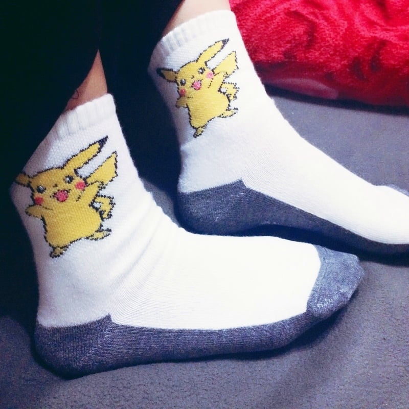 朴朴pak pak 的 皮卡丘袜子