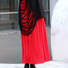 MIYUTI 的 紅色長裙