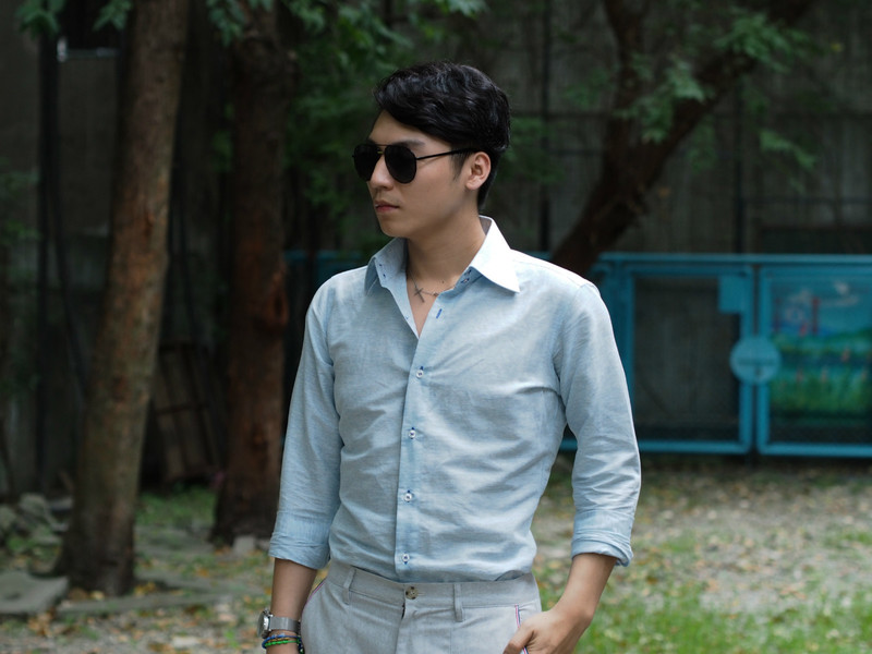 凱恩洋服棉麻襯衫的穿搭資訊 Dappei