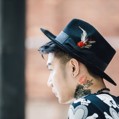韓國購入 的 大沿紳士帽