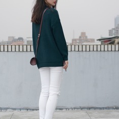 無品牌 的 牛皮水桶包