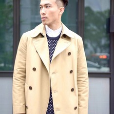 H&M 的 長版大衣