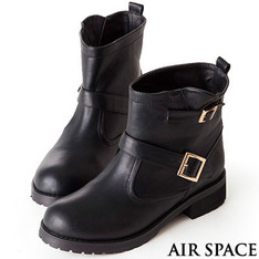 AIR SPACE 的 短筒工程靴