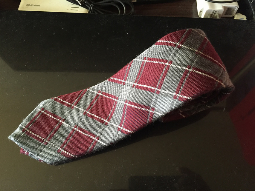 TAKEO KIKUCHI 的 格紋領帶