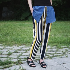 ZARA 的 條紋褲