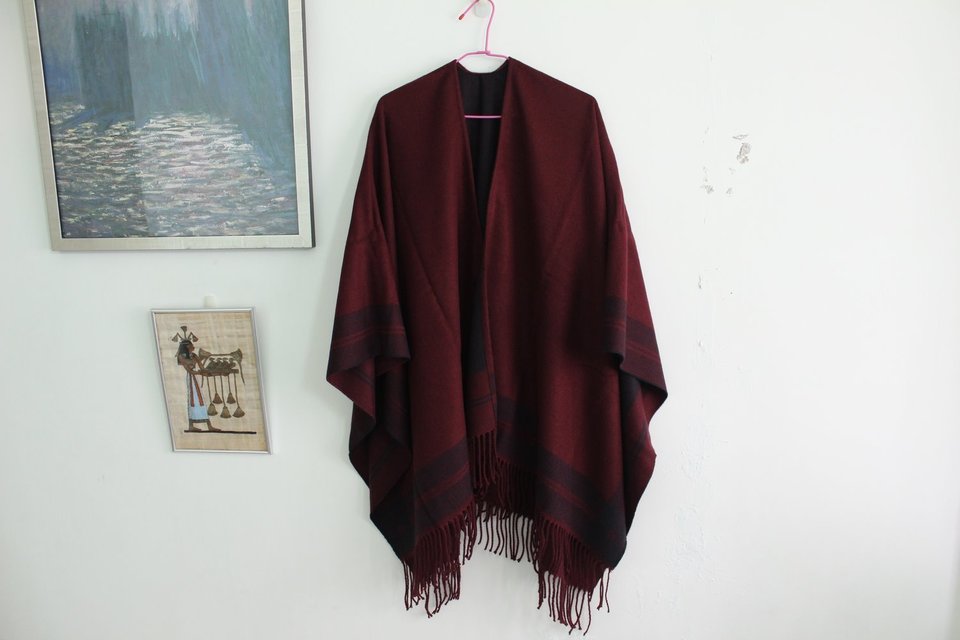 Uniqlo2way披巾的穿搭資訊 Dappei