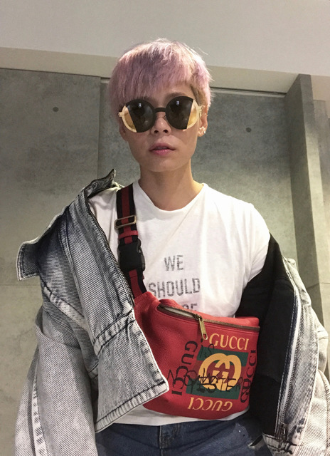 Gucci腰包的穿搭資訊 Dappei